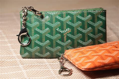 Goyard keychain wallet